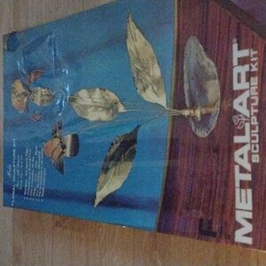 MetalArt Iris Sculpture Kit Crafted by Friend's Industries Inc. NSIP